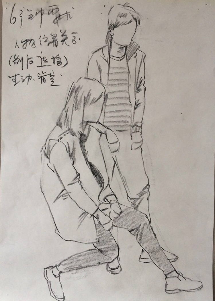 【南街8号画室】人物速写图解